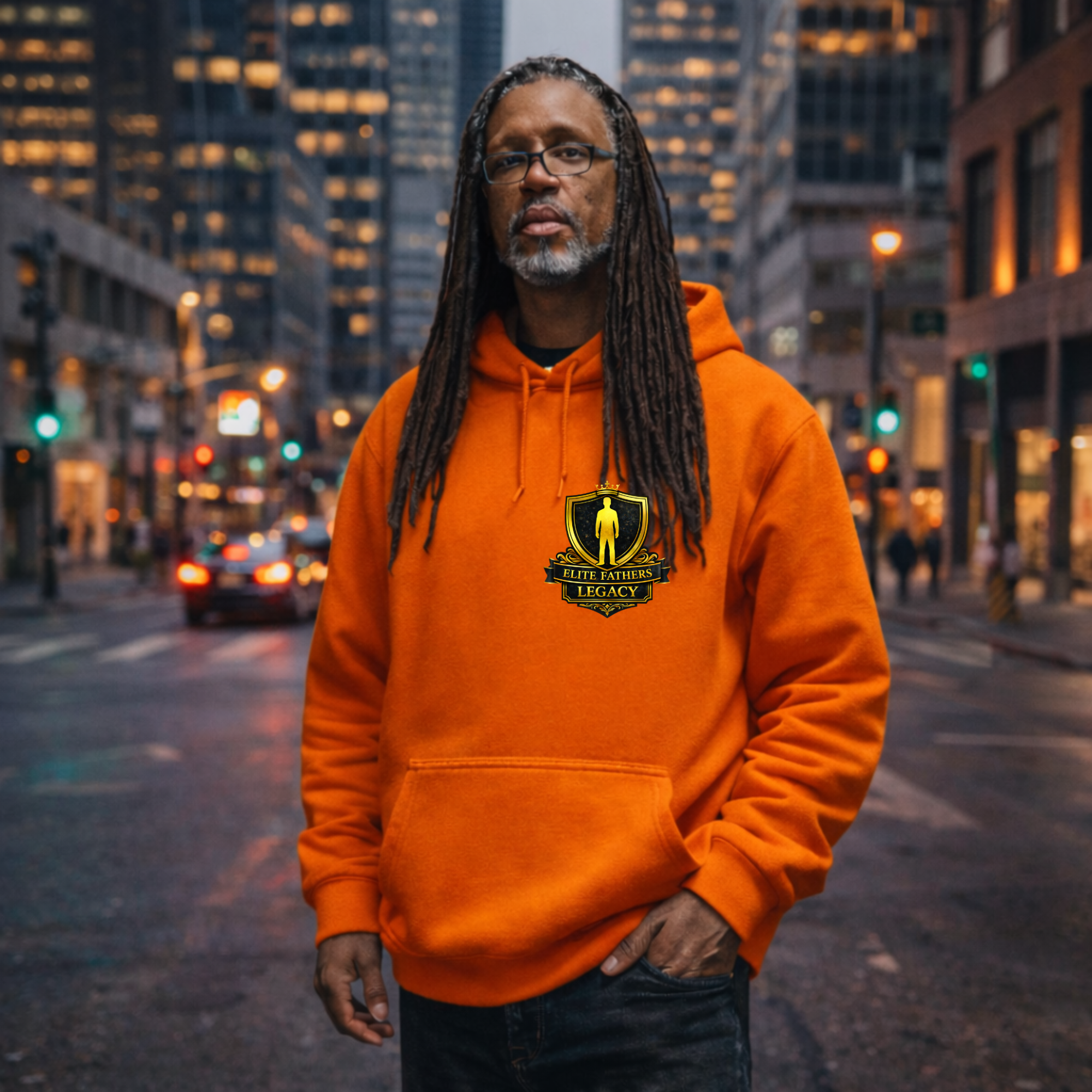 Men’s Legacy Legendary Branding Hoodie – Front & Back Graphic Streetwear Pullover, Premium Casual Hoodie for Men, Gift for Him