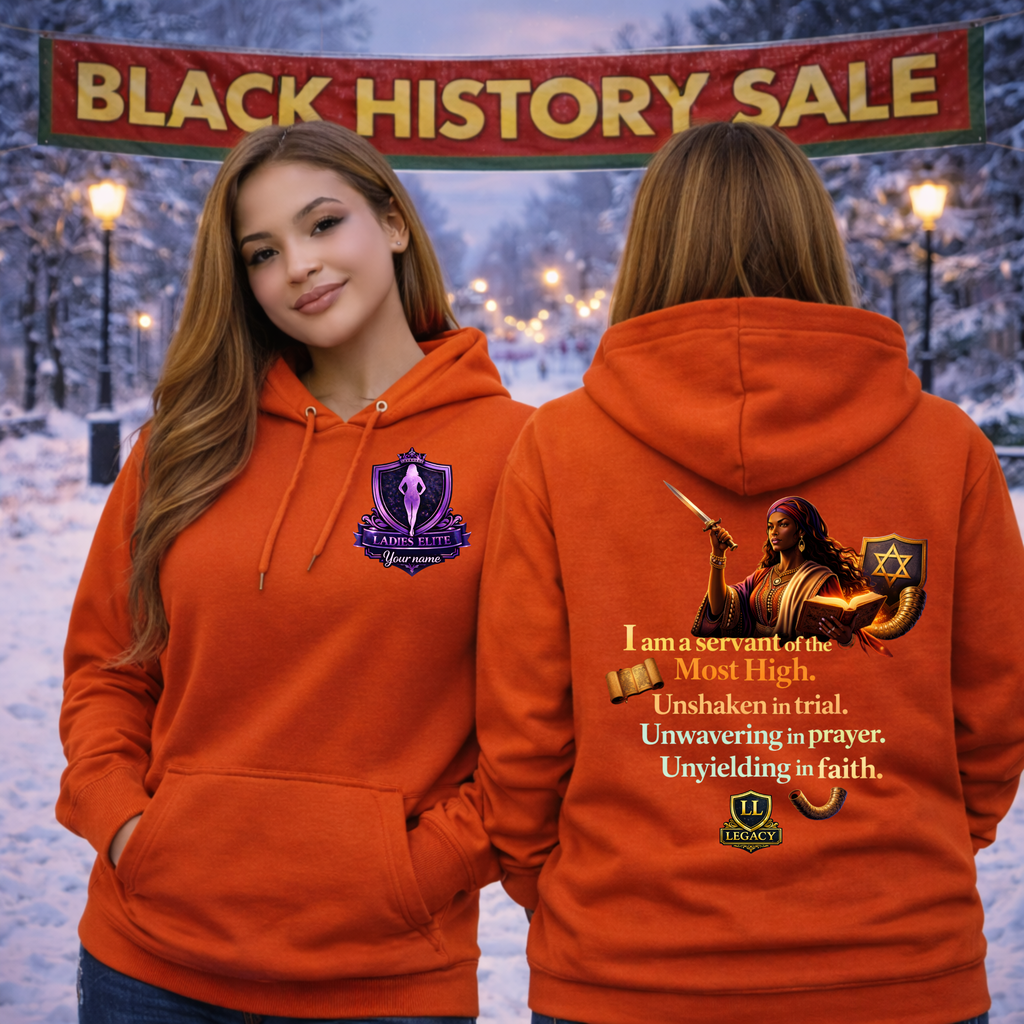 Servant of the Most High Hoodie – Ladies Elite Collection