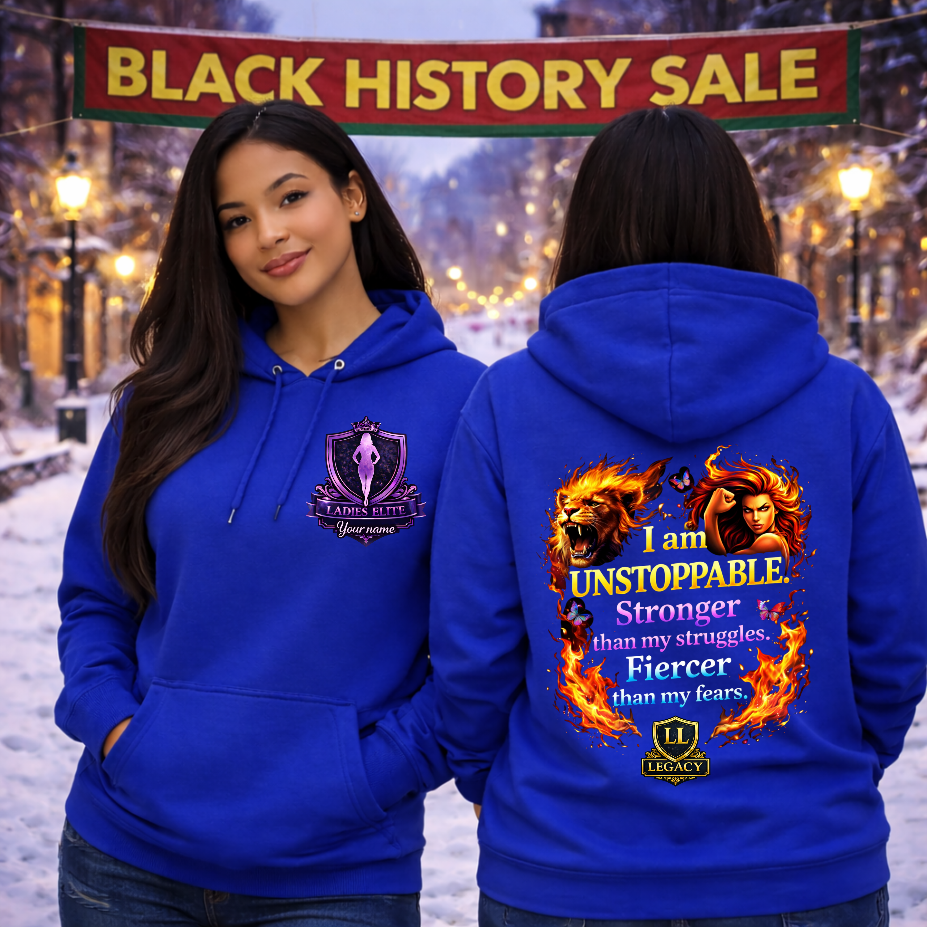 Unstoppable Hoodie – Ladies Elite Collection
