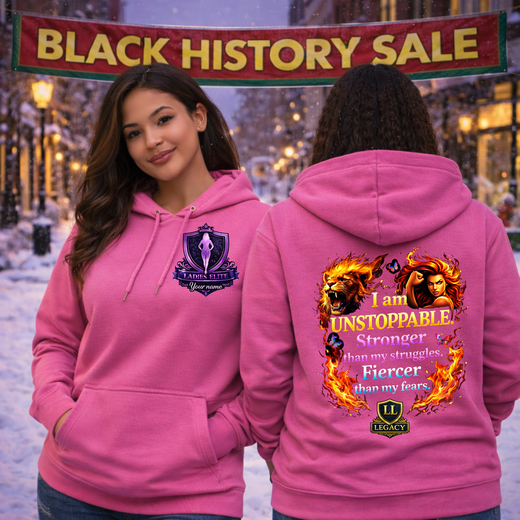 Unstoppable Hoodie – Ladies Elite Collection