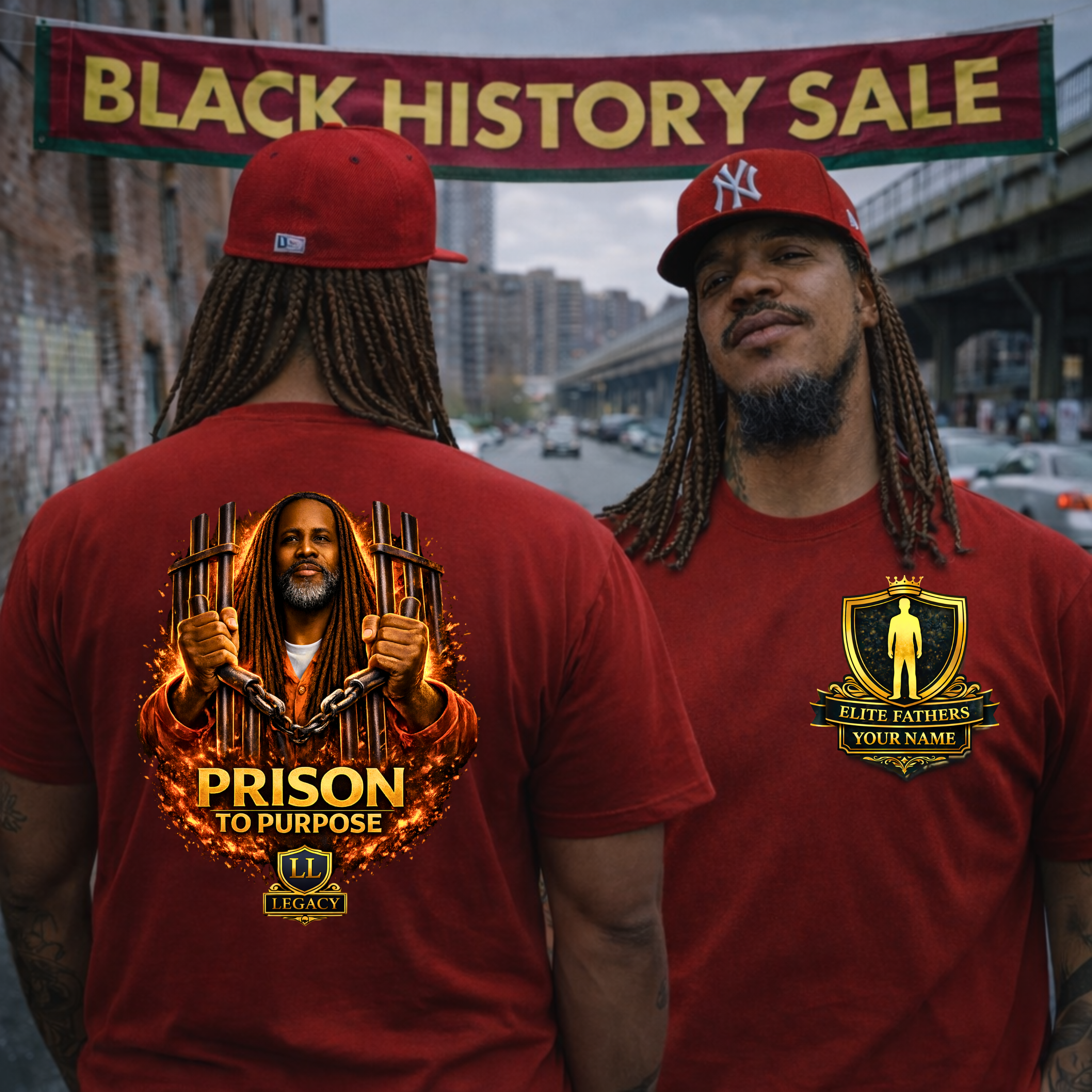 Prison to Purpose Shirt – Motivational Graphic Tee, Inspirational Transformation T-Shirt, Gift for Men & Women