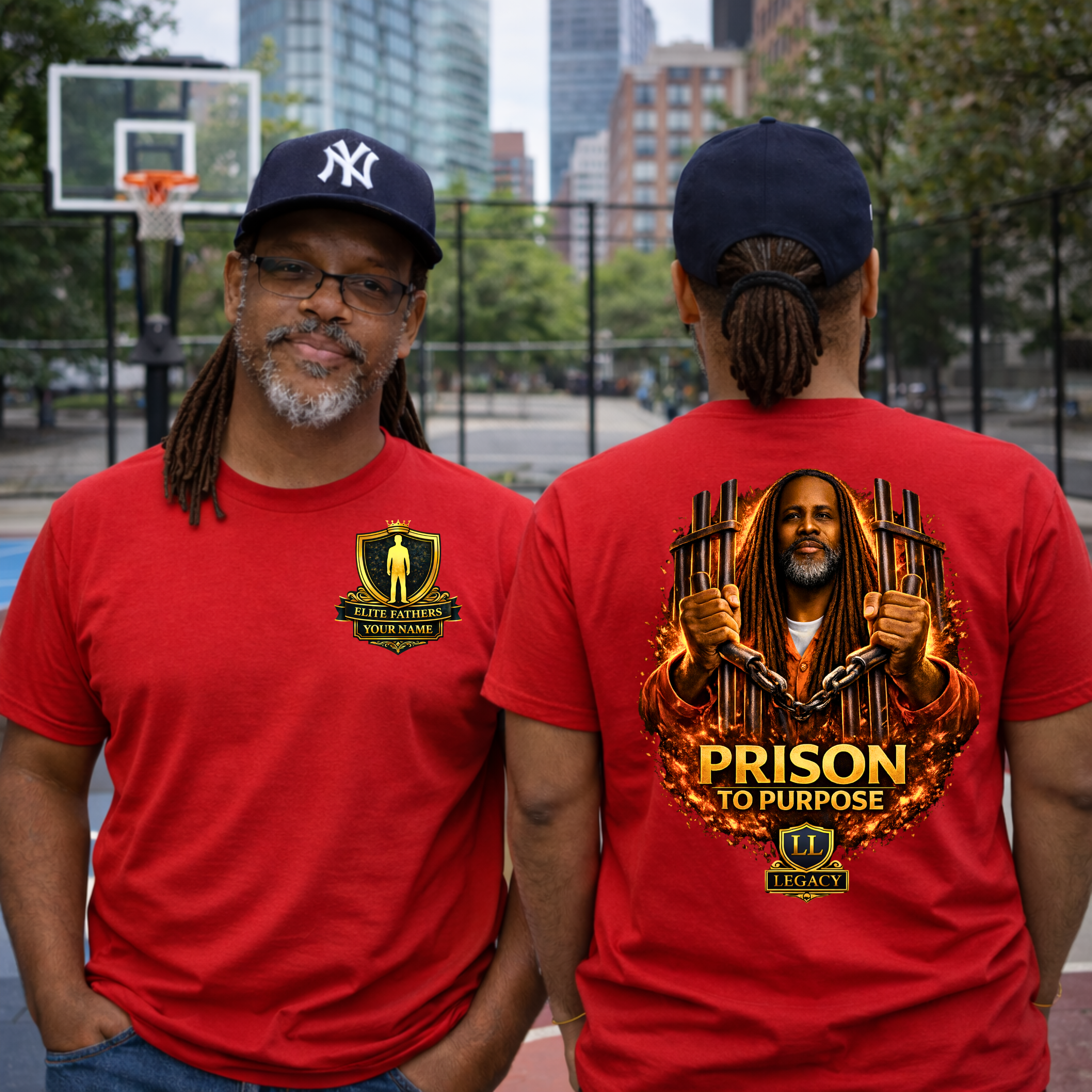 Prison to Purpose Shirt – Motivational Graphic Tee, Inspirational Transformation T-Shirt, Gift for Men & Women
