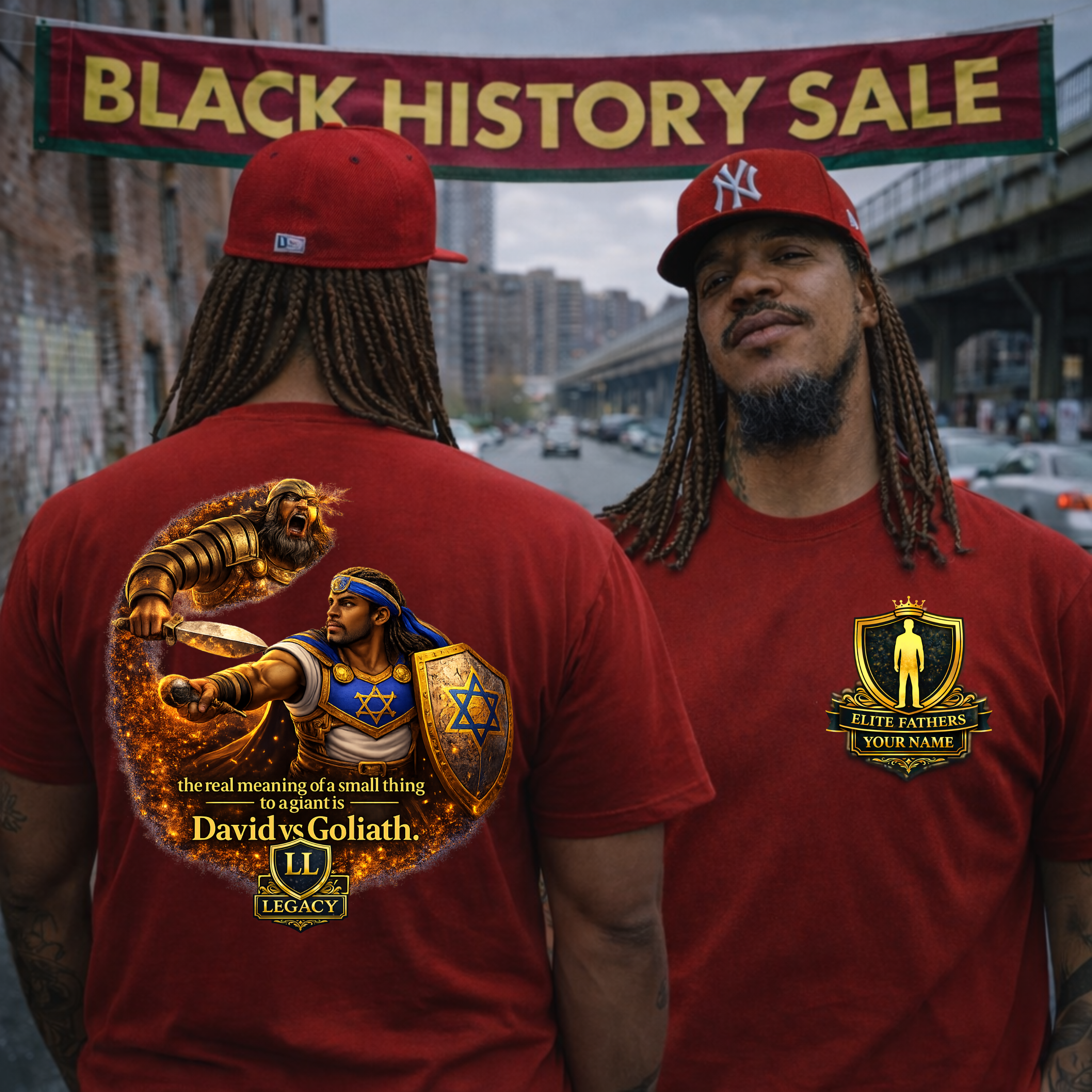 David vs Goliath Shirt – Faith Inspired Motivational Graphic Tee, Bible Quote Christian Streetwear, Gift for Believers