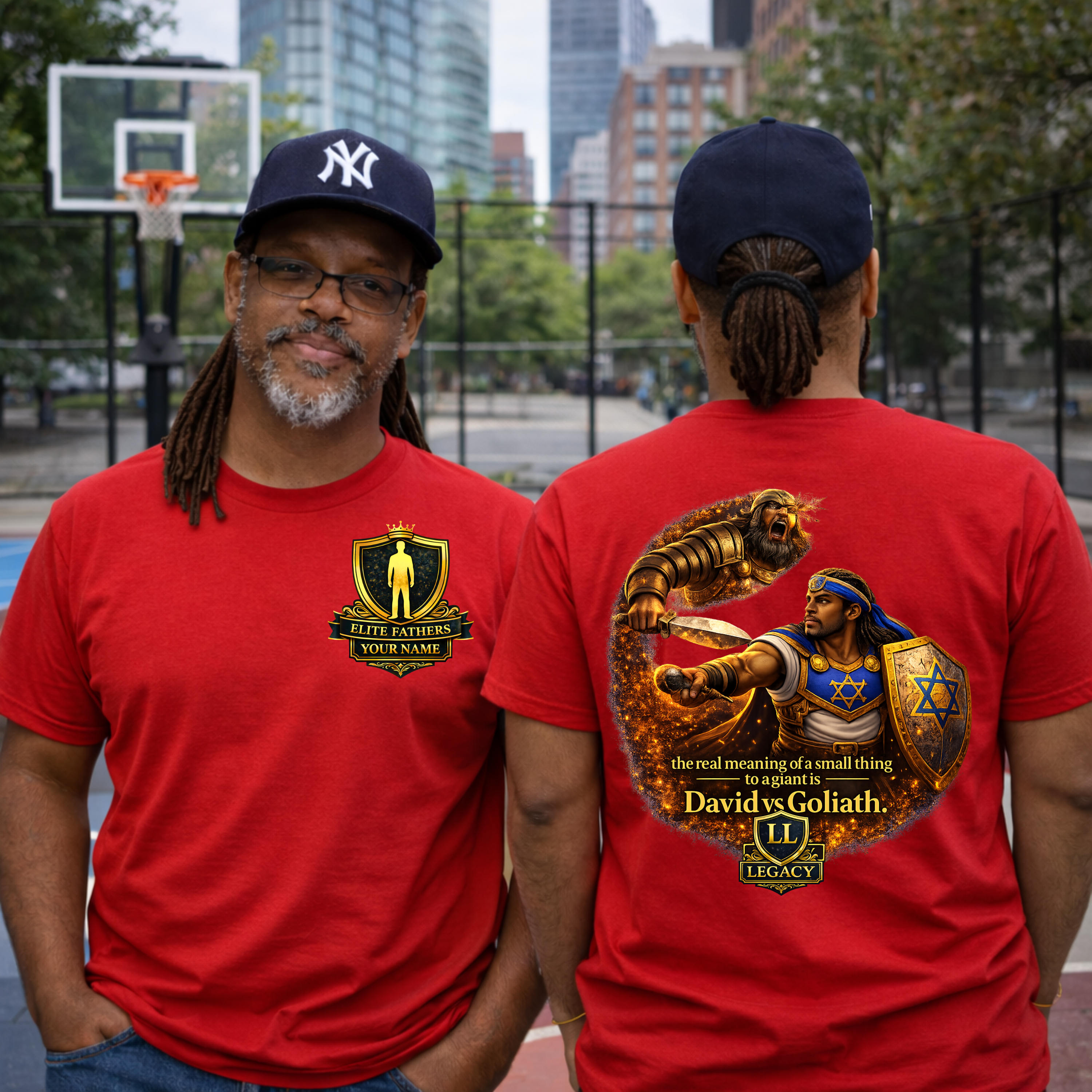 David vs Goliath Shirt – Faith Inspired Motivational Graphic Tee, Bible Quote Christian Streetwear, Gift for Believers