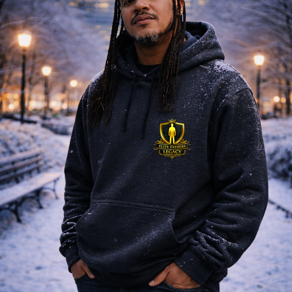 Men’s Legacy Legendary Branding Hoodie – Front & Back Graphic Streetwear Pullover, Premium Casual Hoodie for Men, Gift for Him