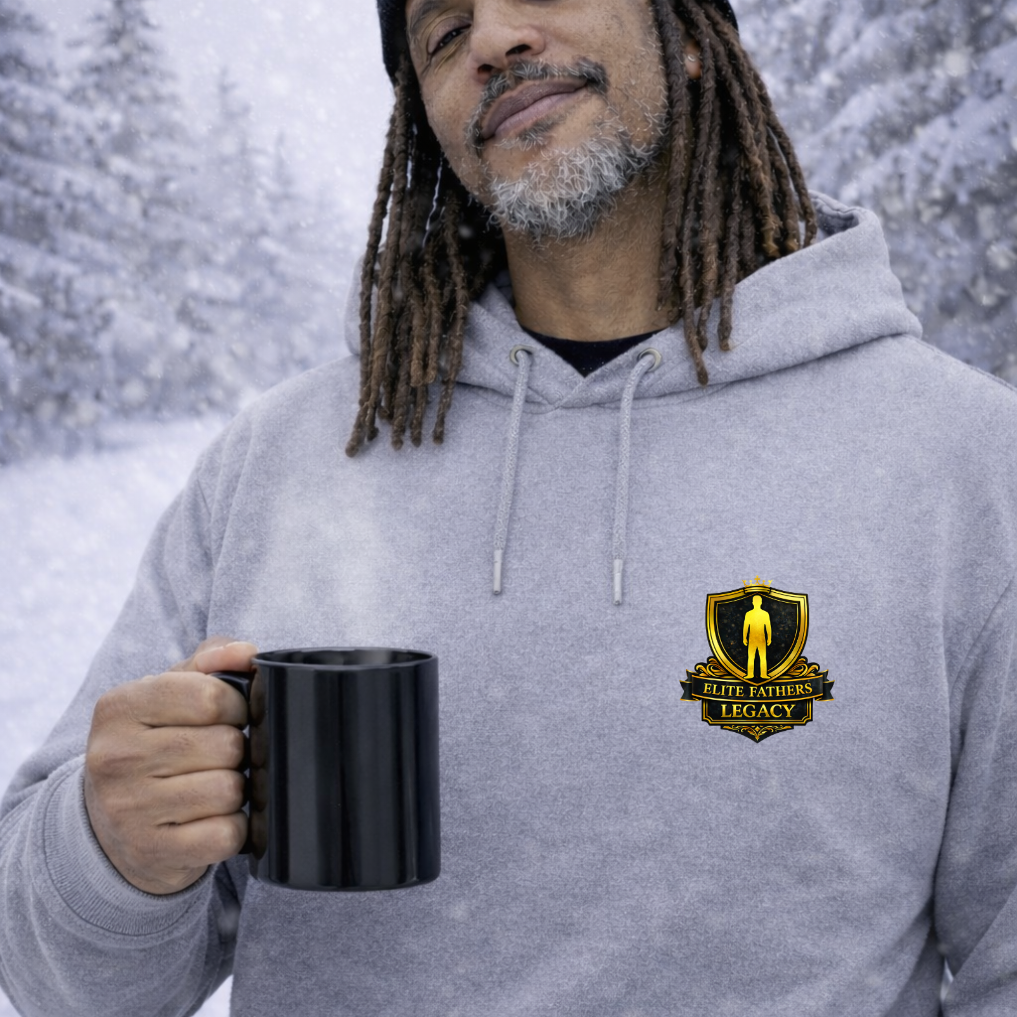 Men’s Legacy Legendary Branding Hoodie – Front & Back Graphic Streetwear Pullover, Premium Casual Hoodie for Men, Gift for Him