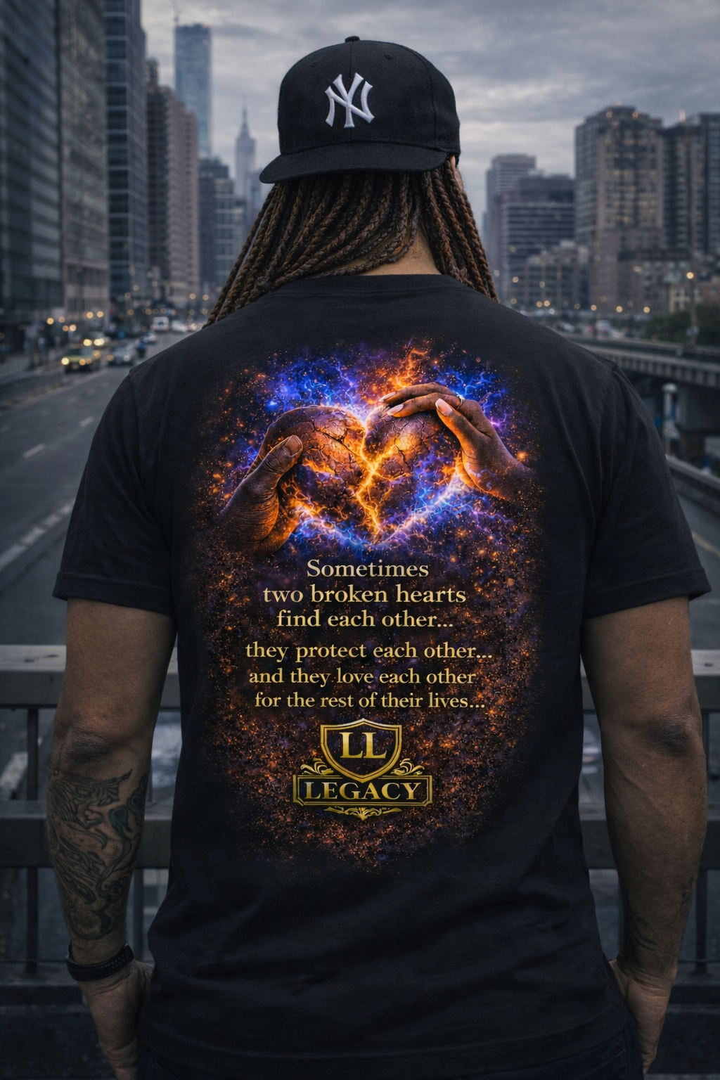 2 Broken Hearts Tee
